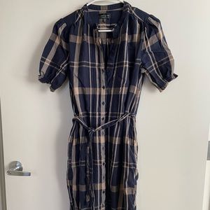 Lucky Brand Plaid dress XS